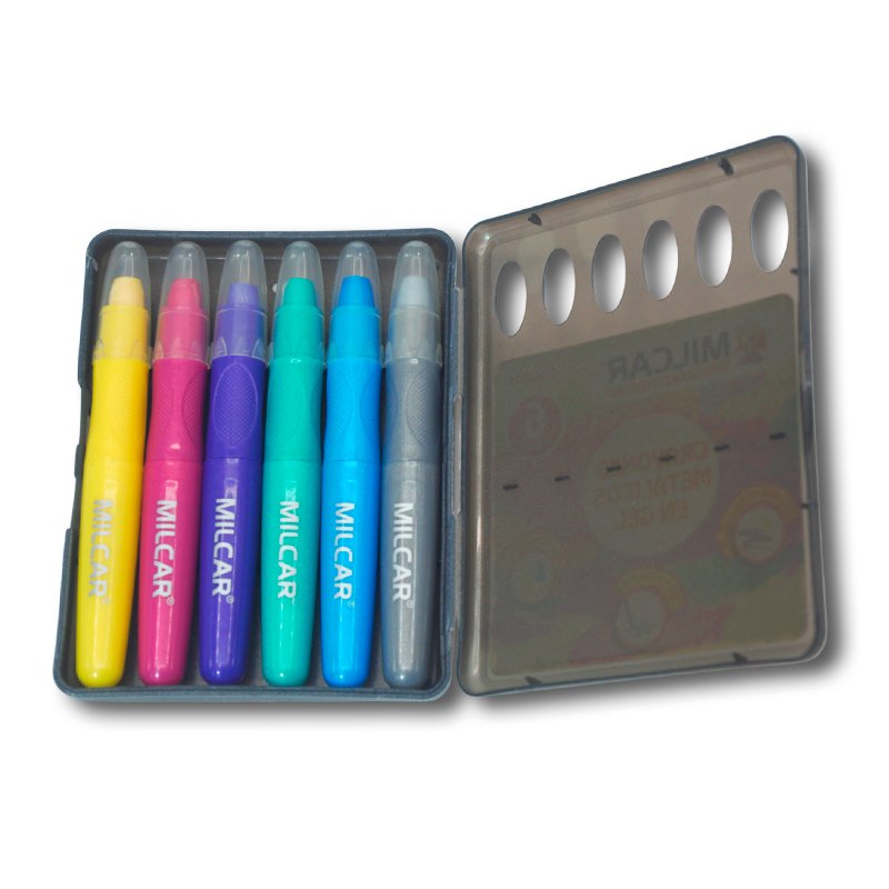 CRAYONES METÁLICOS EN GEL - Imagen 3