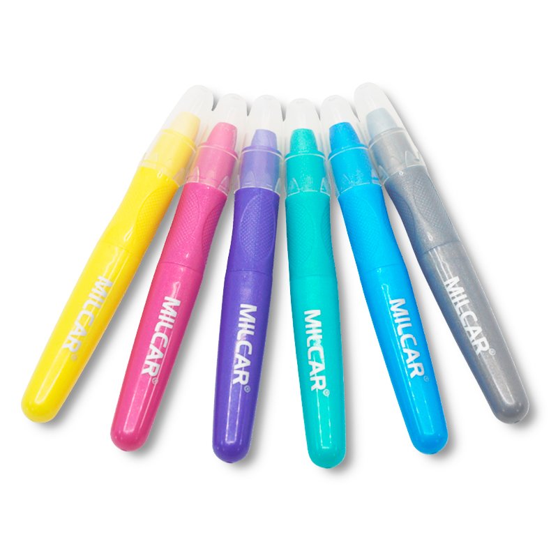 CRAYONES METÁLICOS EN GEL