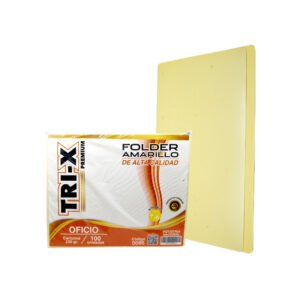 FOLDER AMARILLO TRI-X