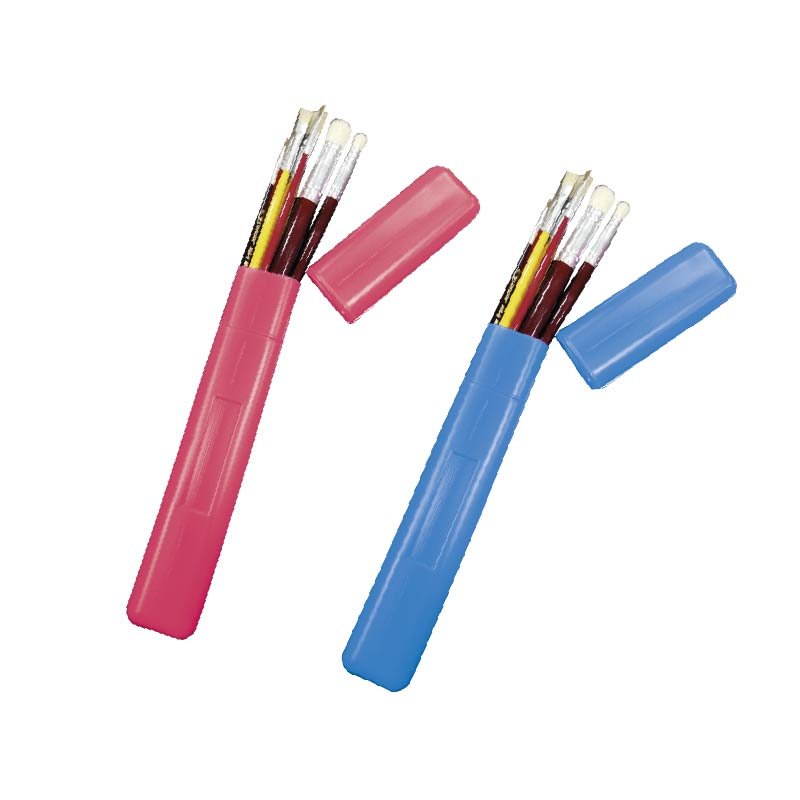 SET PARA PINCELES TIPO PORTAPLANOS BLANCO - Imagen 3