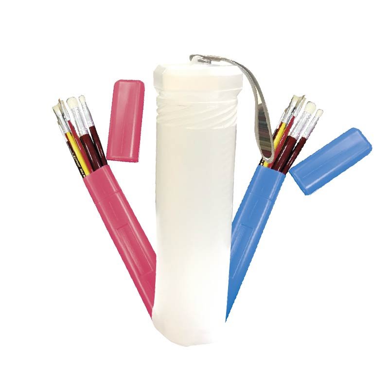 SET PARA PINCELES TIPO PORTAPLANOS BLANCO