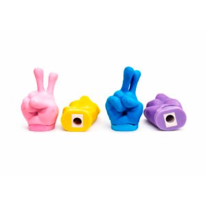 TAJADOR MAS BORRADOR MOD. DEDITOS - 2 EN 1 DUAL