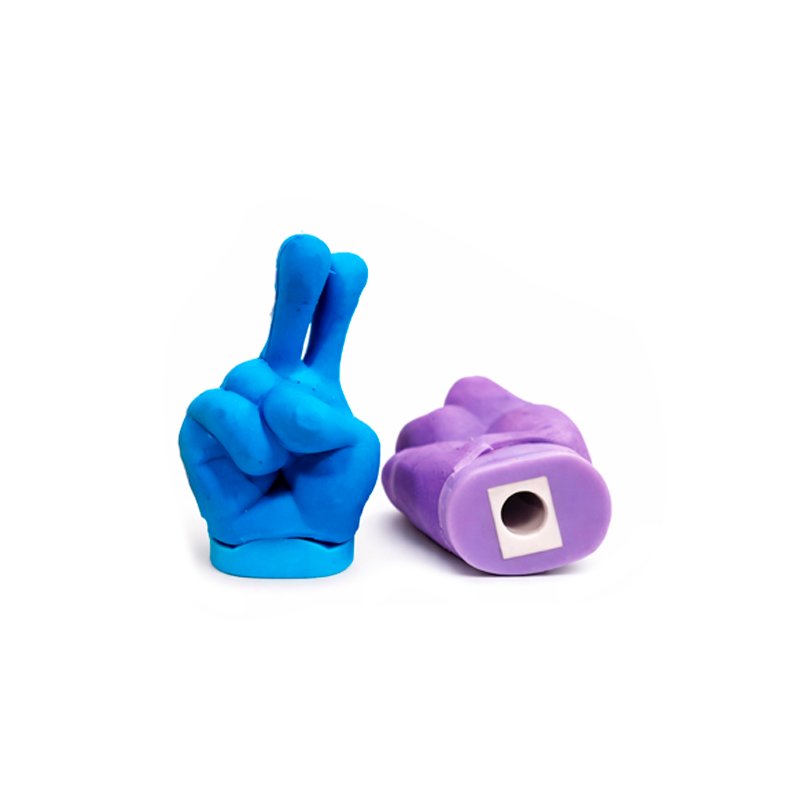 TAJADOR MAS BORRADOR MOD. DEDITOS - 2 EN 1 DUAL - Imagen 2